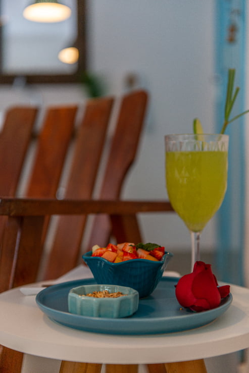 Bowl de salada de frutas